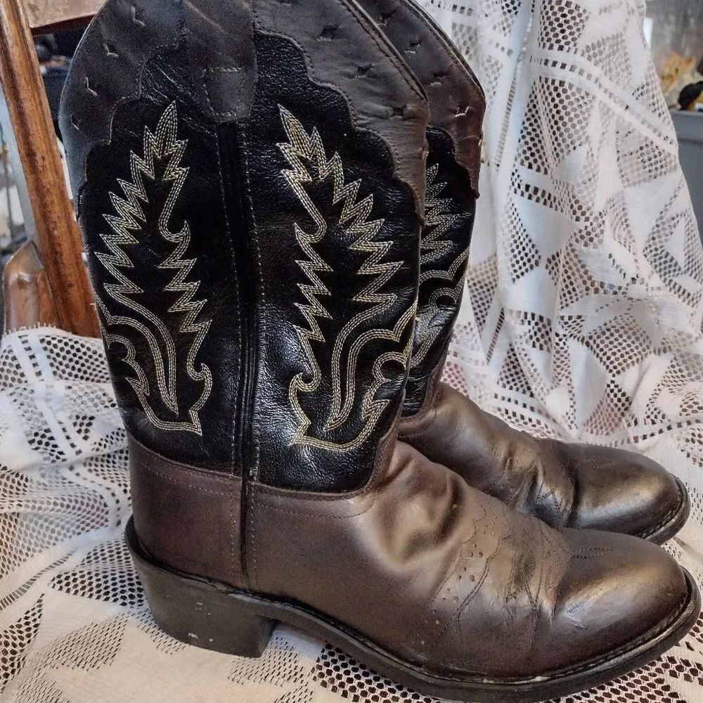 Old West cowboy boots